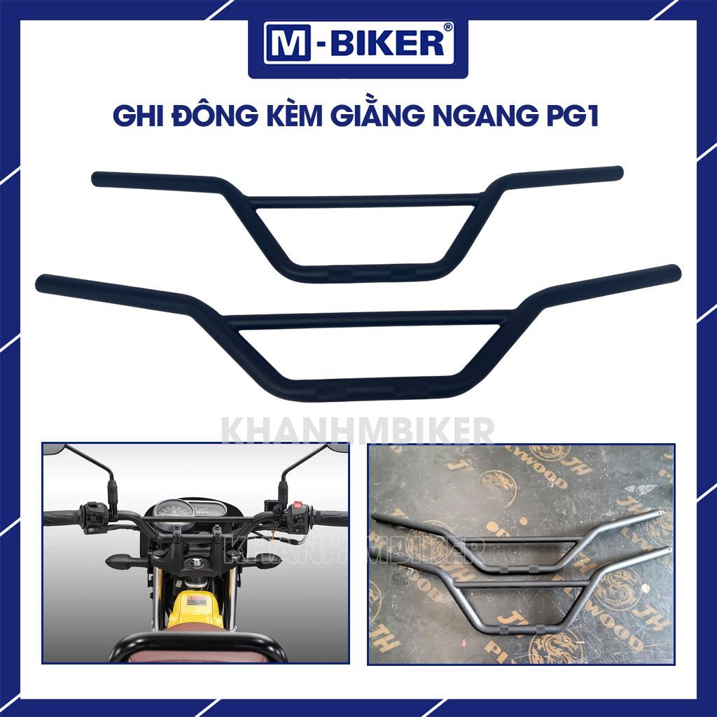 แฮนด์ PG1 XSR155, MT15 FX150 Bandit MSX125 W175 2.5 ซม. และแฮนด์ Mbiker สูง 5 ซม.