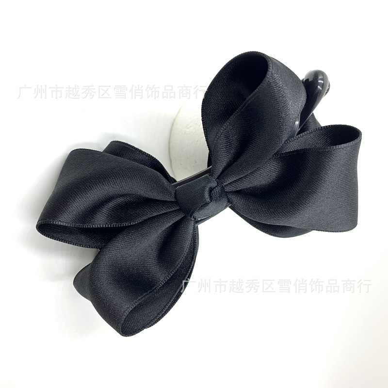 K89 คลิปแนวตั้งวอลลุ่มผมโบว์ไหม