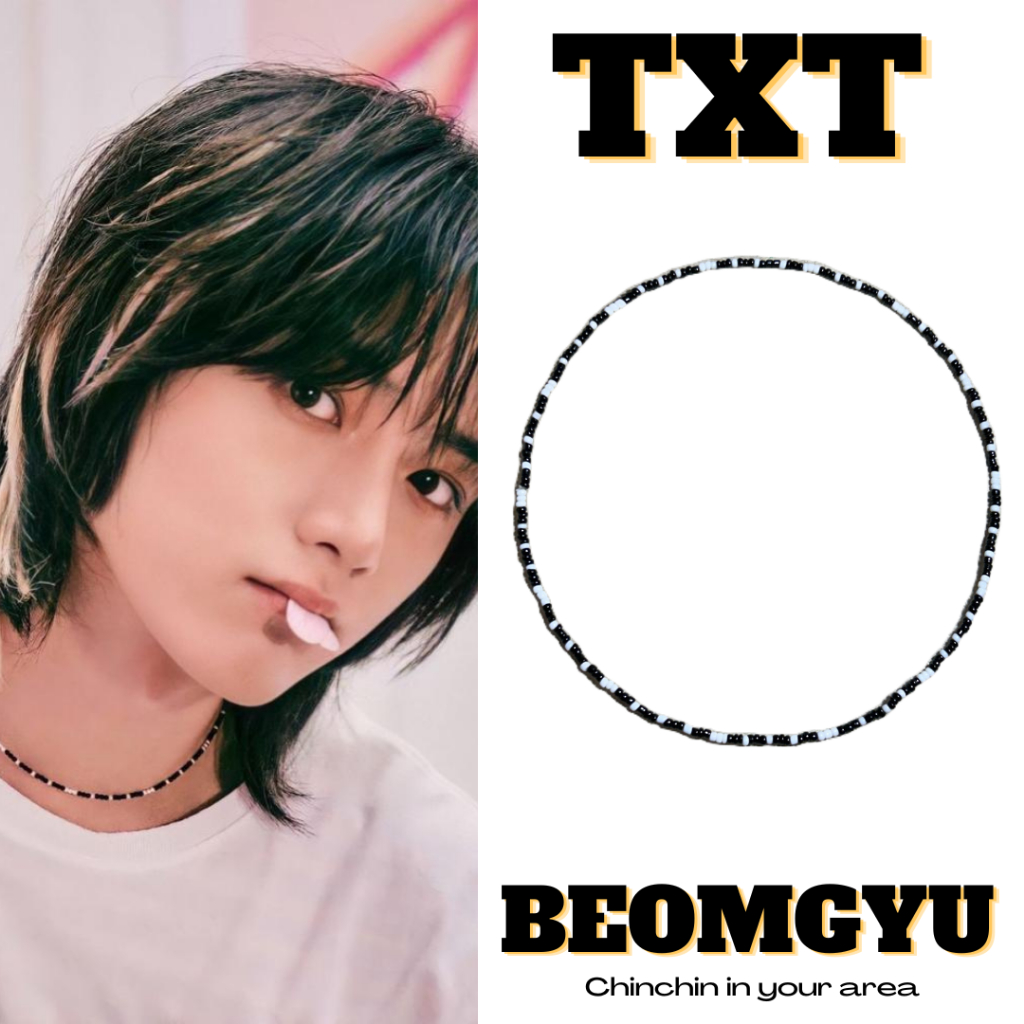 ช่วงเวลาราคาถูก สร้อยคอ Beomgyu TXT