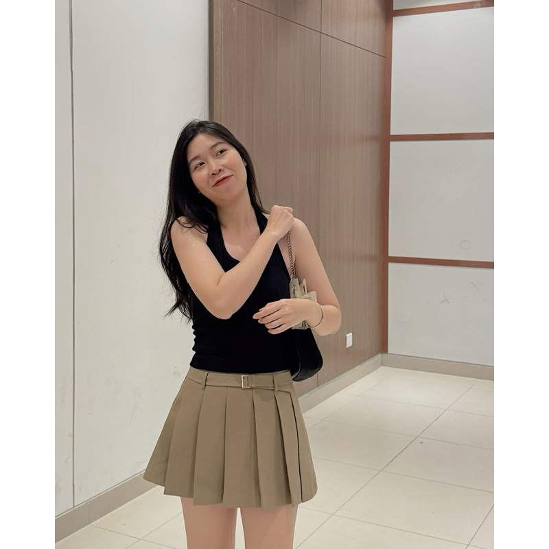 <Siam Top> เสื้อยืดคอเต่าเว้าหลัง RCHAN