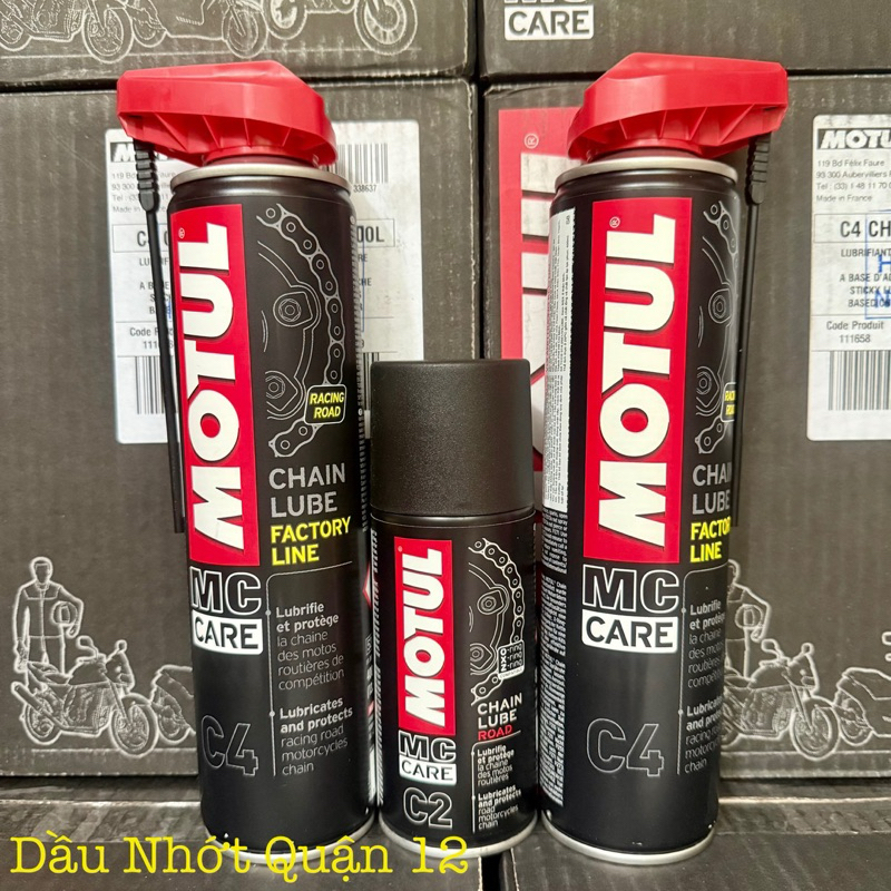 Motul MC Care C2 - C4 Chain Lube Factory Line Racing Road