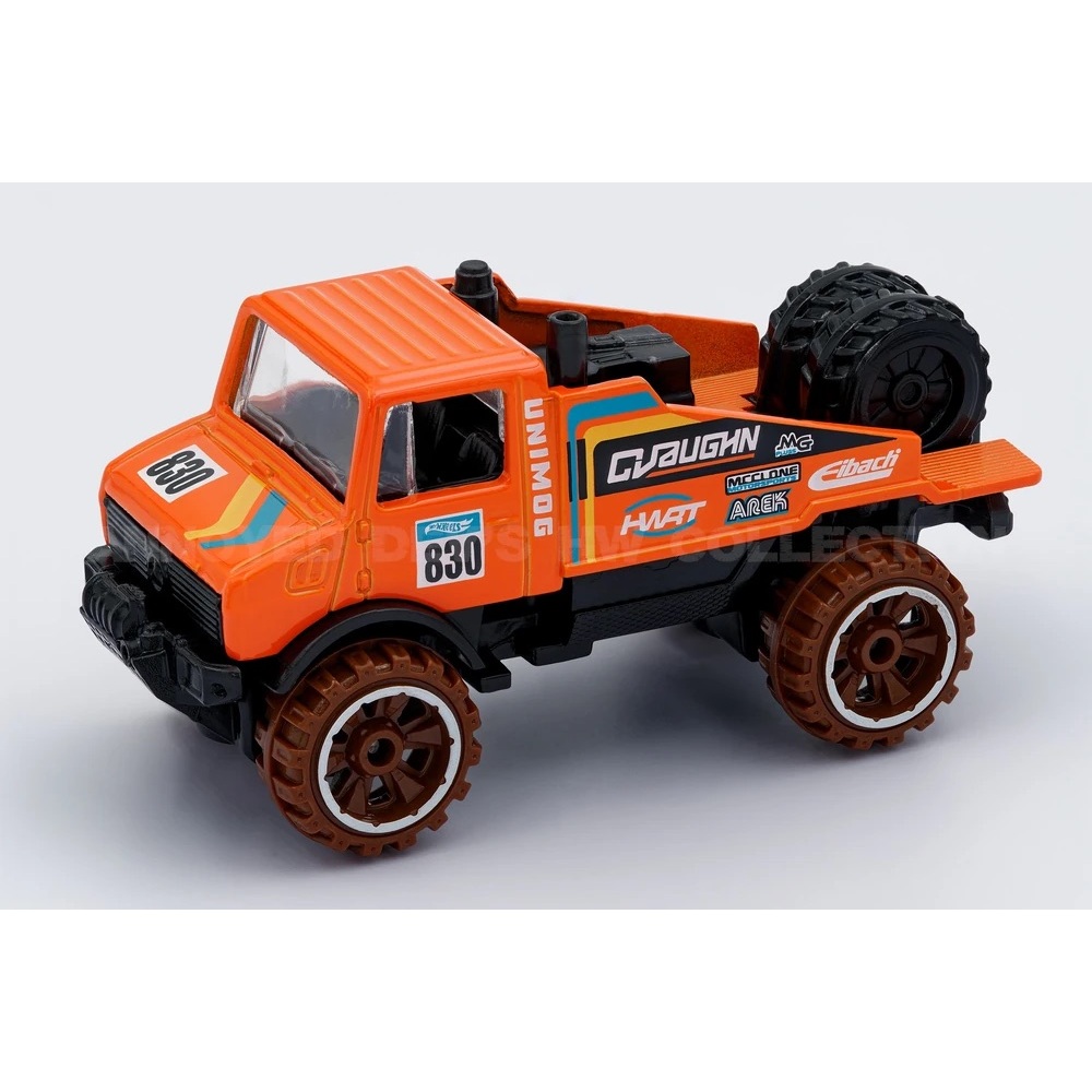 รถโมเดล Hot Wheels Mercedes-Benz Unimog รถบรรทุก 1300/1300L (หลายรุ่น) - รูปที่ 4