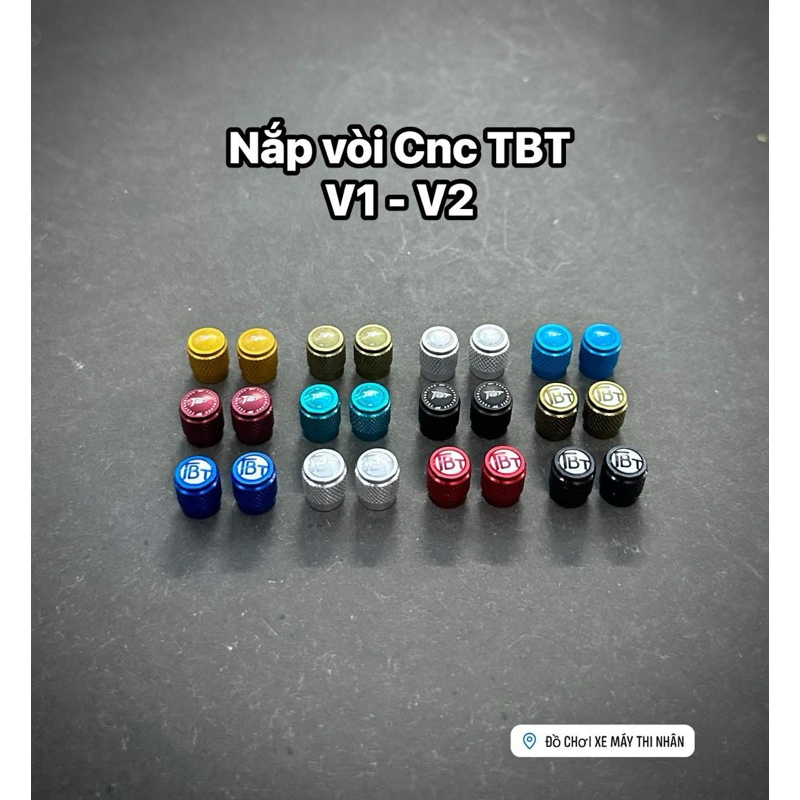 ฝาครอบก๊อกน้ํารถยนต์อลูมิเนียม Cnc TBT V1 - V2 สามารถติดตั้งได้กับยานพาหนะหลายชนิด!