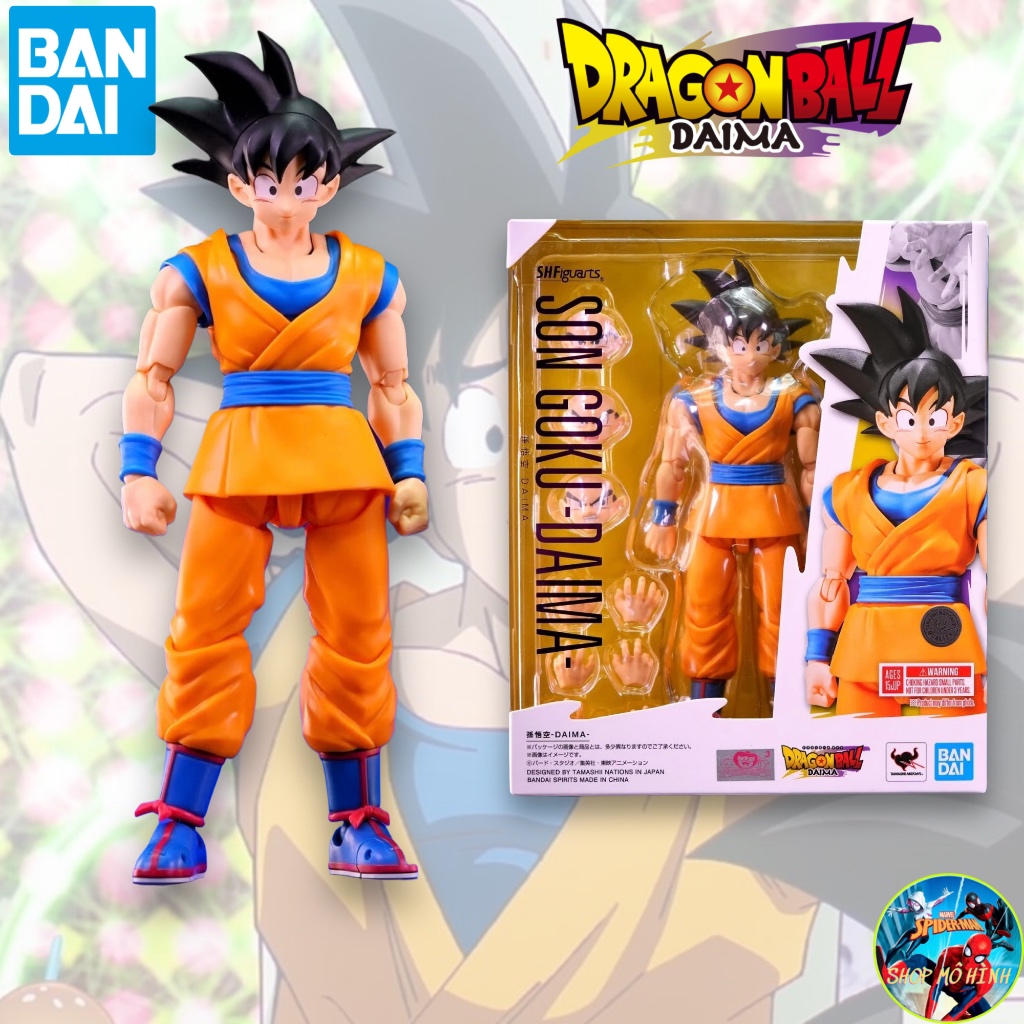 SHF Son Goku Model - DAIMA - Dragon Ball ของแท้ BANDAI