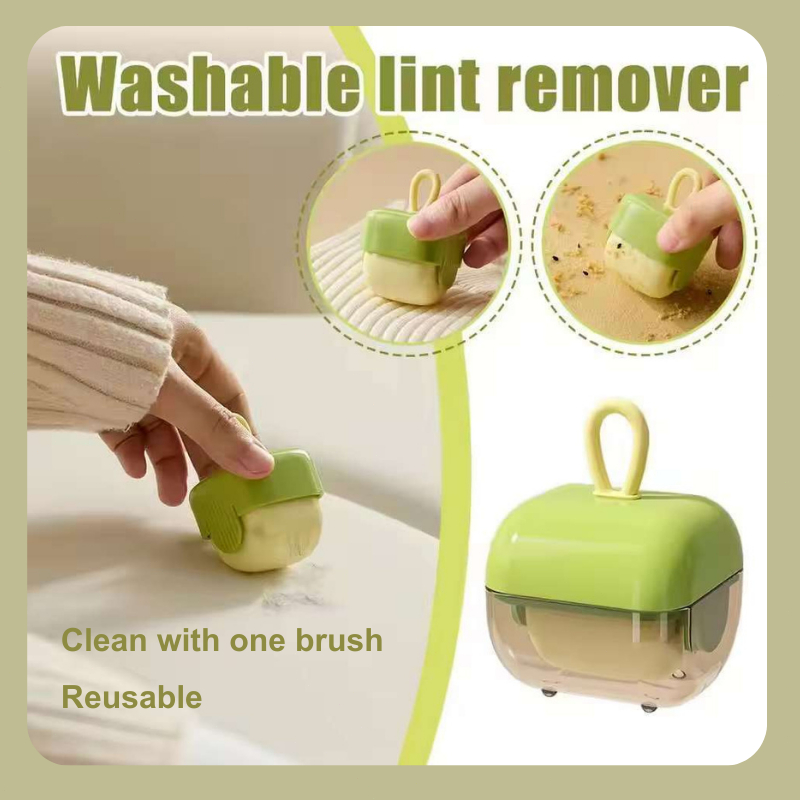 Time-Saver Reusable Washable Lint Roller แบบพกพา Roller เสื้อผ้าสัตว์เลี้ยง Hair Remover กําจัดขนฝุ่