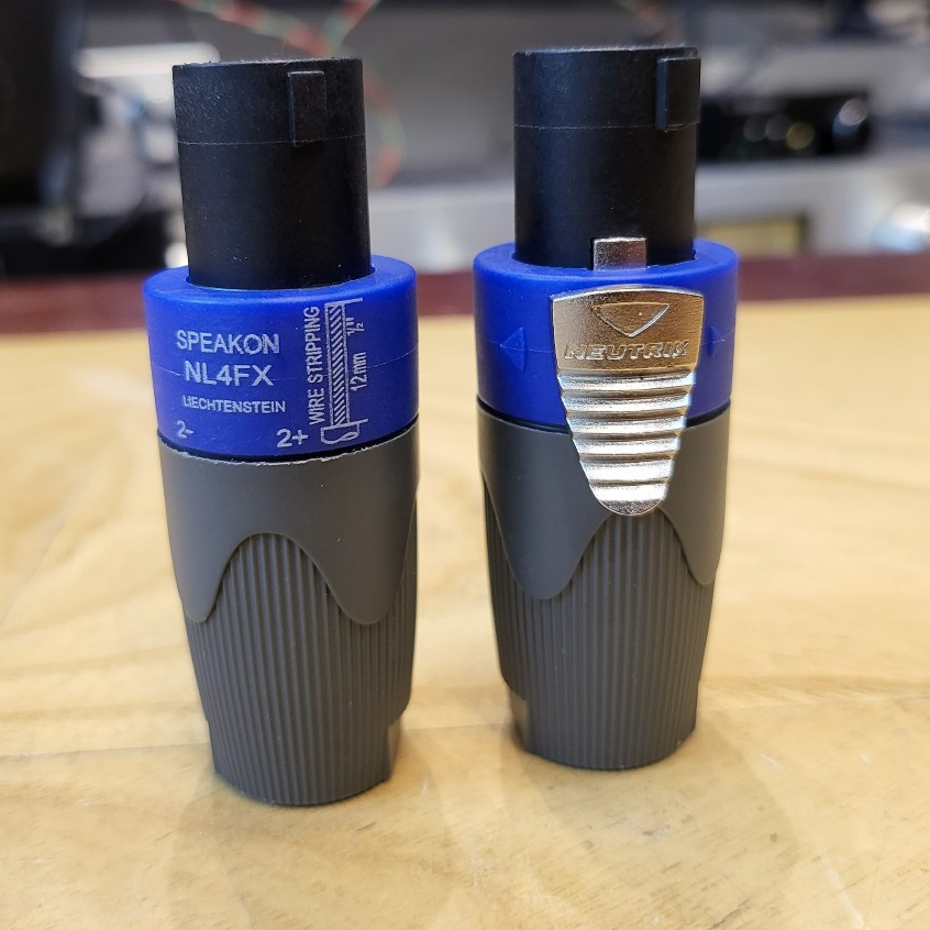 Neutrik NL4FX Speakon Jack คุณภาพสูงนําเข้า แจ็ค 4 พินสําหรับลําโพงเต็ม