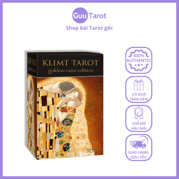 Golden Tarot of Klimt Pocket Edition (Guu Tarot Shop)