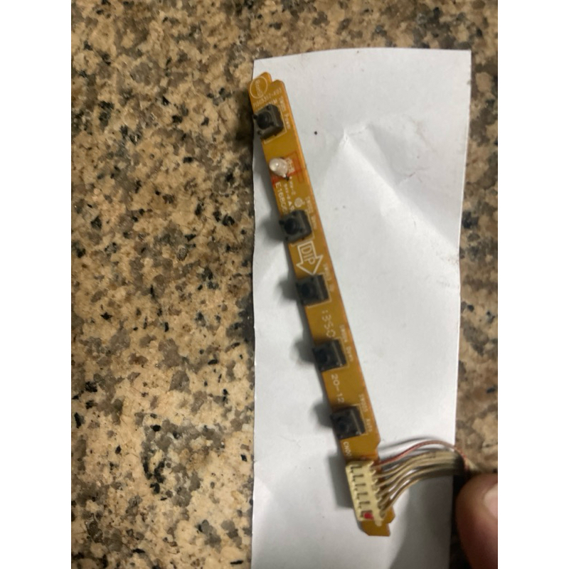 AOC E2460S บอร์ดปุ่มควบคุมจอคอมพิวเตอร์