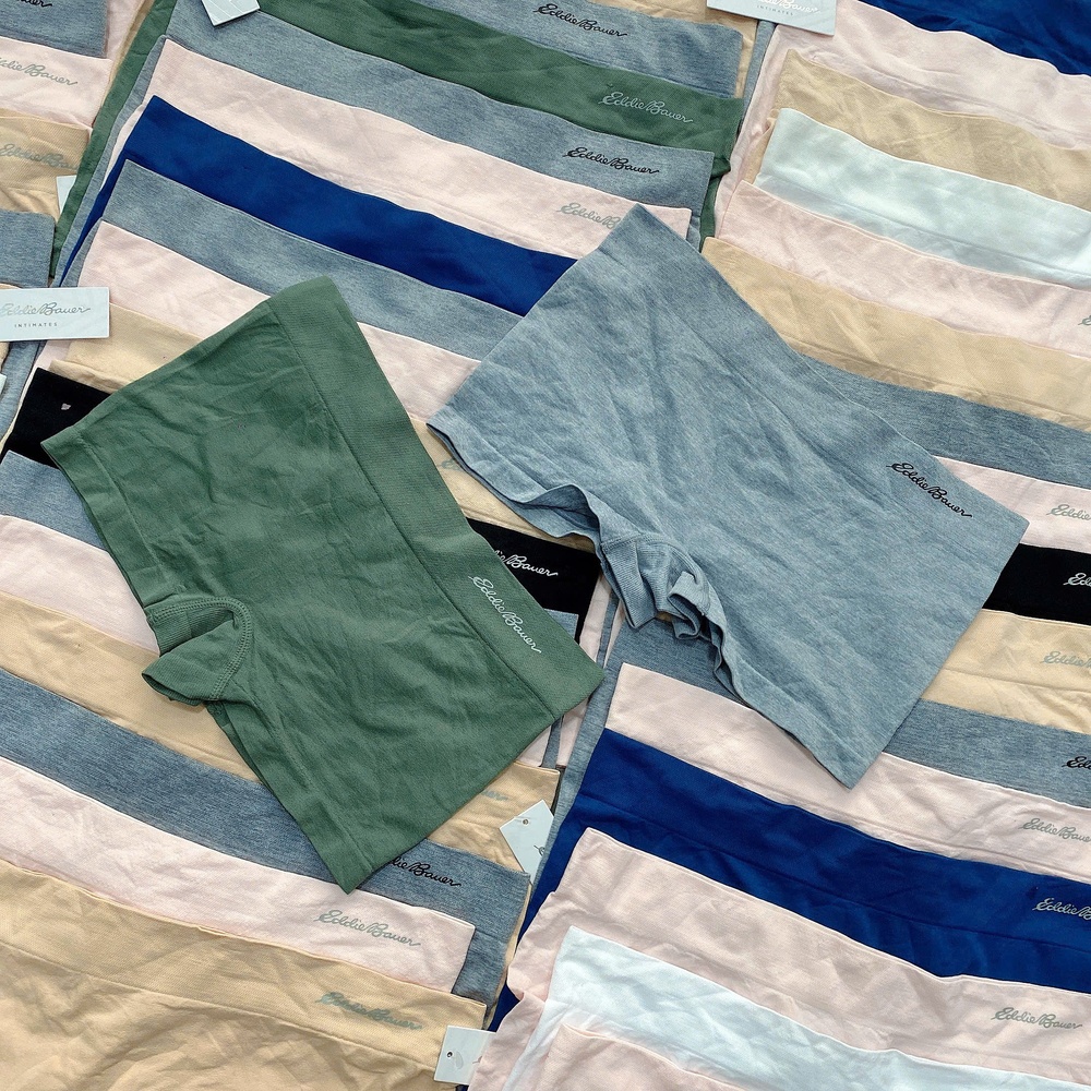 ชุดชั้นในทรงต้นขา Eddie Bauer ที่ยอดเยี่ยมสําหรับผู้ชายและผู้หญิง ชุดชั้นในชุด Eddie Bauer ทําจากยาง