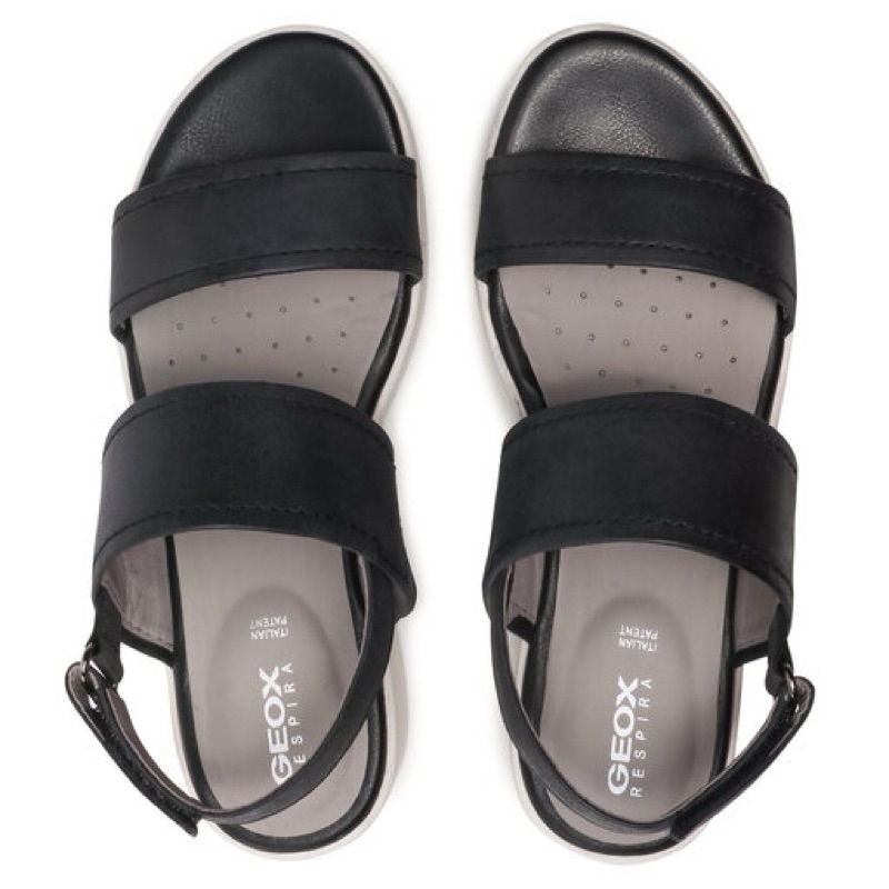 GEOX รองเท้าแตะหนังแท้ระบายอากาศ