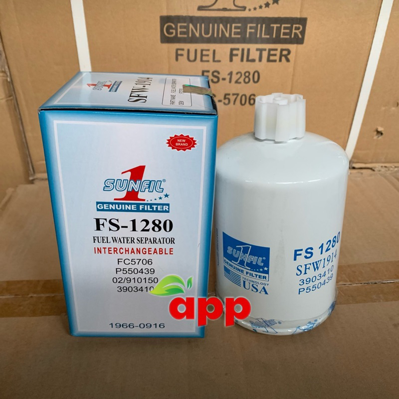 กรองน้ํามันเครื่อง FS1280 / P551329 / FC-5706
