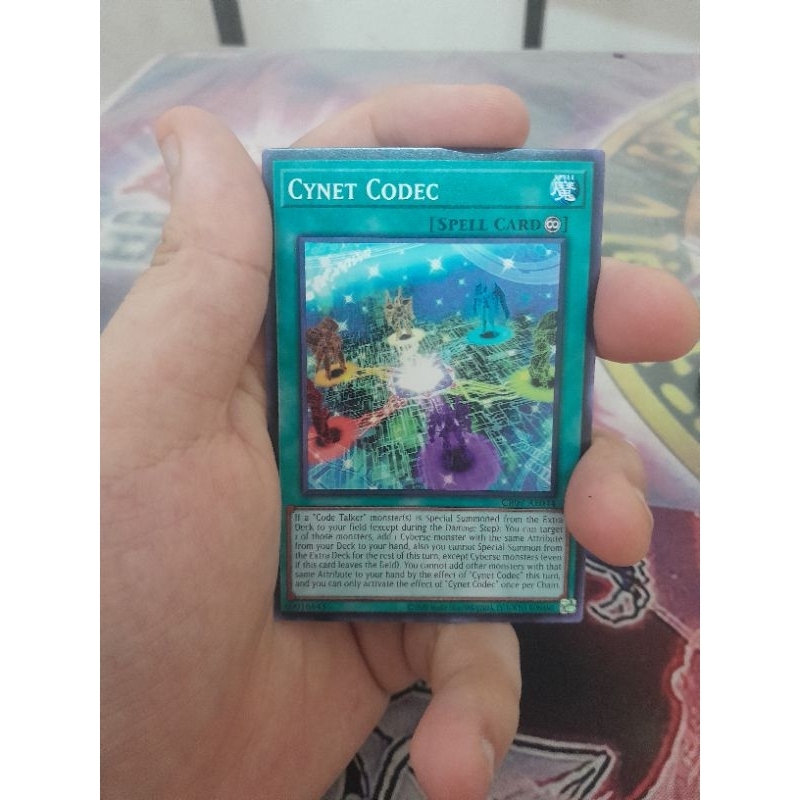 [ 20250415 ] การ์ด Yugioh ของแท้ Cynet Codec CR07-AE044
