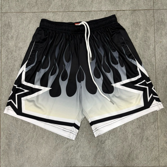 กางเกงบาสเก็ตบอลผู้ชาย Eric Emanuel ลายดาวไฟ BIGSIZE