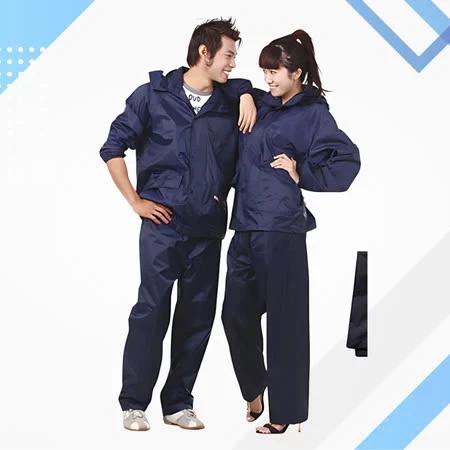 ชุดเสื้อกันฝนสะท้อนแสงหนาพิเศษ กันน้ำ สำหรับความสูง 150-190 ซม thumbnail 4