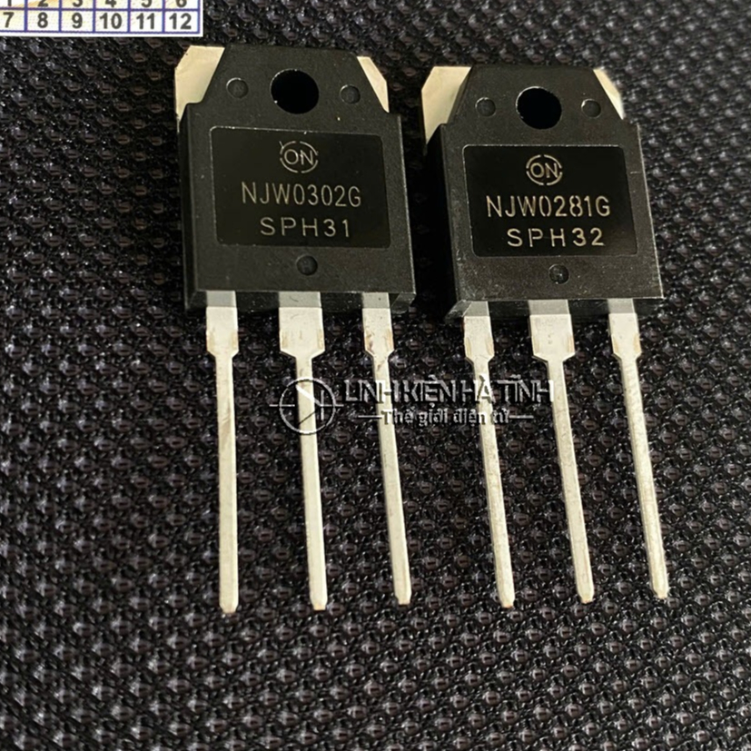 2 คู่เสียง Clamshells NJW0281G NJW0302G NJW0281 NJW0302 0281 0302 ใหม่ LKTT