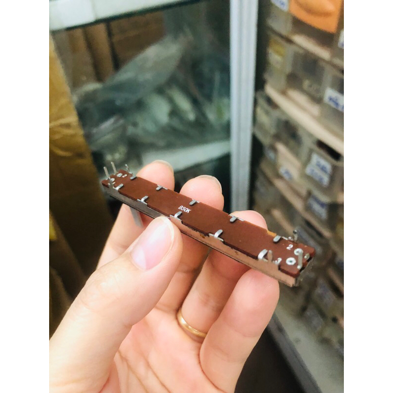 Clicker potentiometer 7.5cm 1 ขา + 2 ขา 100k