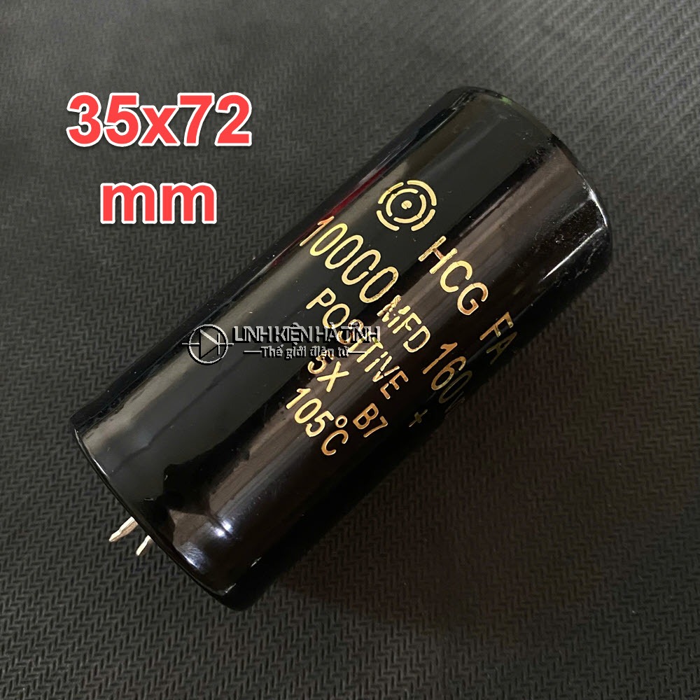 ใหม่ HCG FA 160V10000UF / 160V 10000uf / 10000uf 160v 10000MFD เครื่องขยายเสียง power capacitor เส้น