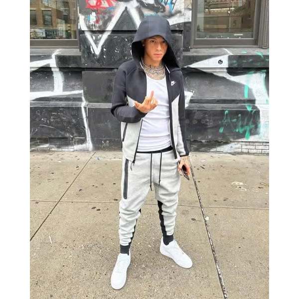 NJ TECH BLACK - GREY V2 ss2025