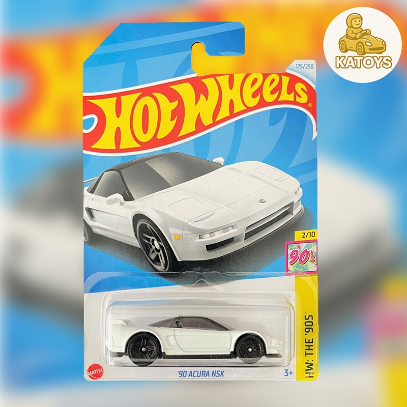 Hotwheels basic 90 Acura NSX HTF02 รถโมเดล
