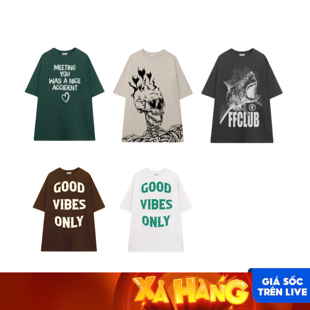 FF WIDE FORM เสื้อยืดผ้าฝ้าย 2-WAY 250GSM FFCLUB