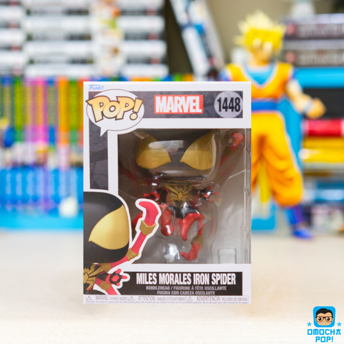 ต้นฉบับ Funko Pop Spider Man GamerVerse: Miles Morales Iron Spider 1448 รูป