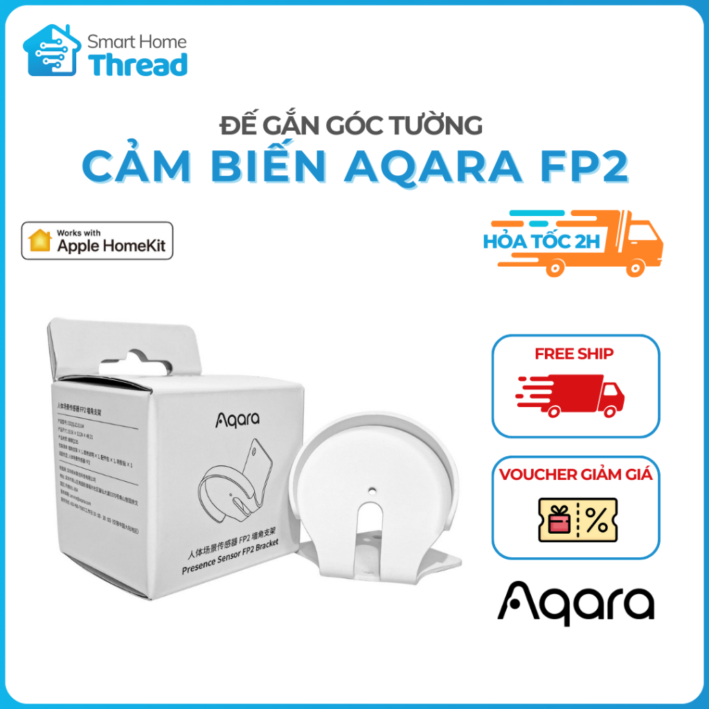 แท่นยึดมุม Aqara FP2 – Aqara FP2 ตัวยึดมุมเซนเซอร์ป้องกัน - ตัวยึดมุมผนังสําหรับเซ็นเซอร์ที่แม่นยํา