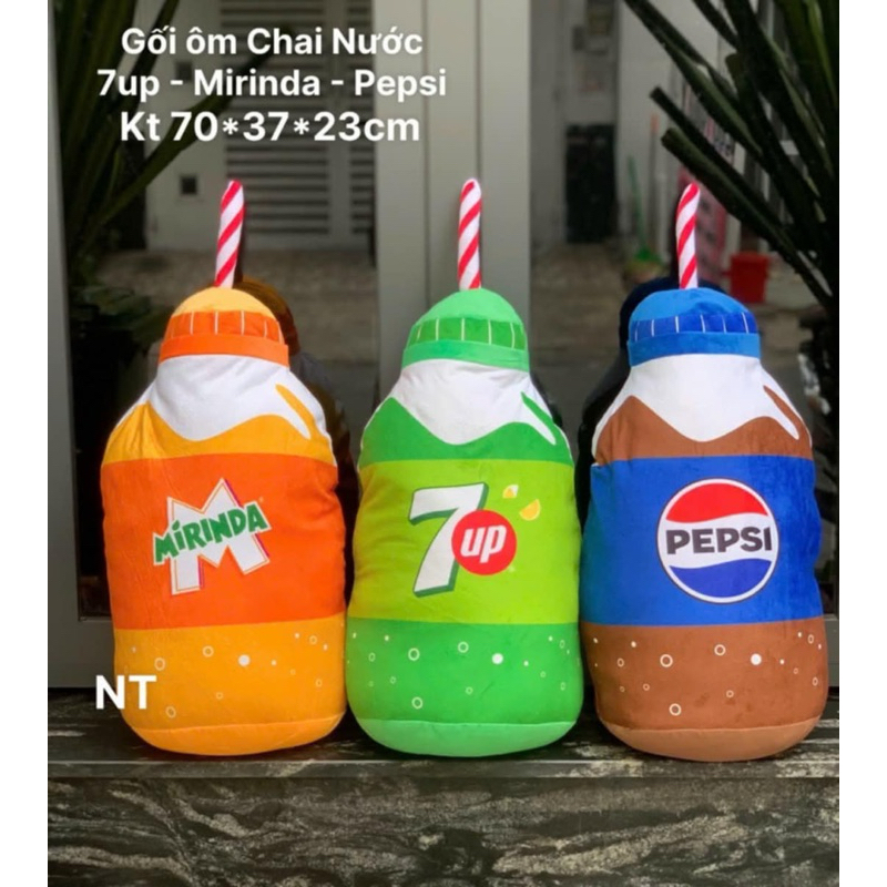 7UP PILLOW, PEPSI, MIRINDA