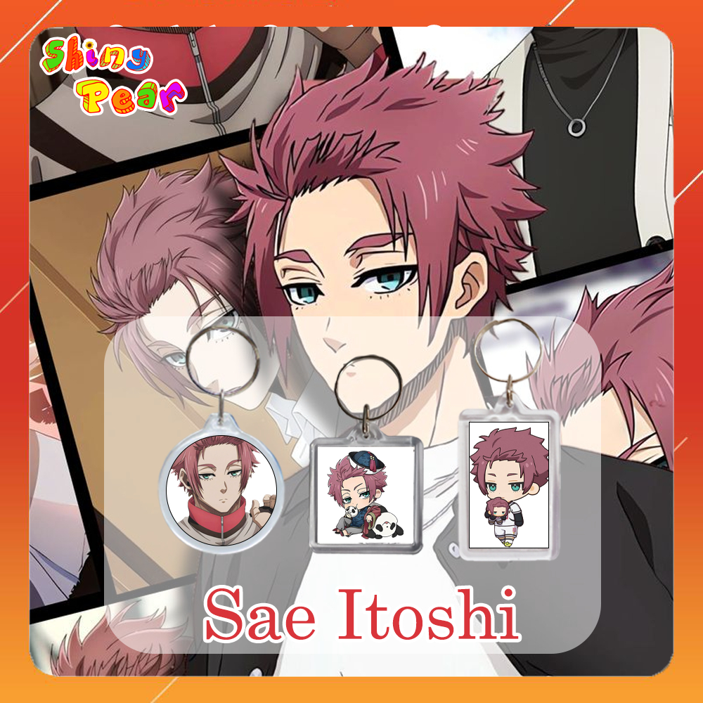 Blue Lock] - พวงกุญแจ | พวงกุญแจ Sae Itoshi - อะนิเมะ Sae/มังงะ Blue Lock เป็นของขวัญหรือตกแต่ง