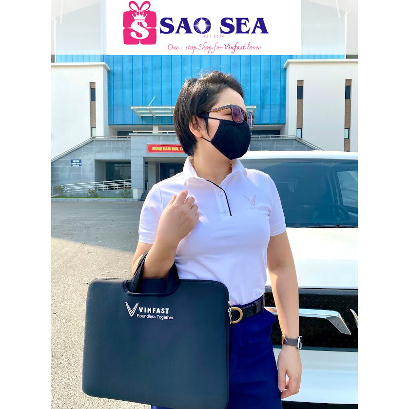กระเป๋าสํานักงาน Vinfast กันกระแทกแล็ปท็อป Vinfast เรียบ 1 หรือ 3 ช่อง กระเป๋าแล็ปท็อปพิมพ์ลาย Vinfa