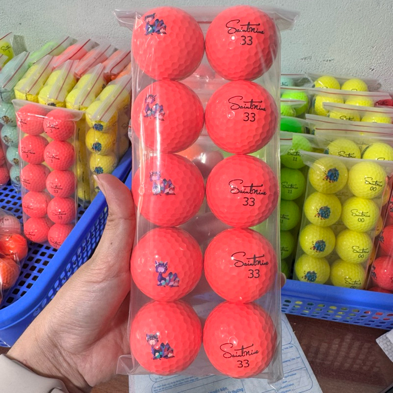 Saintnine Golf Ball สี 98-99% ใหม่