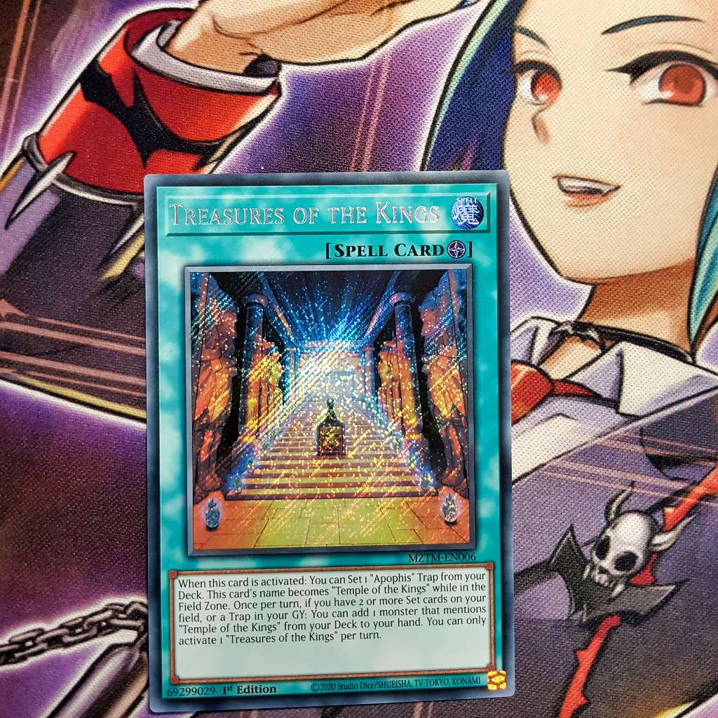การ์ด Yugioh ของแท้ | สมบัติของกษัตริย์ | MZTM ความลับหายาก