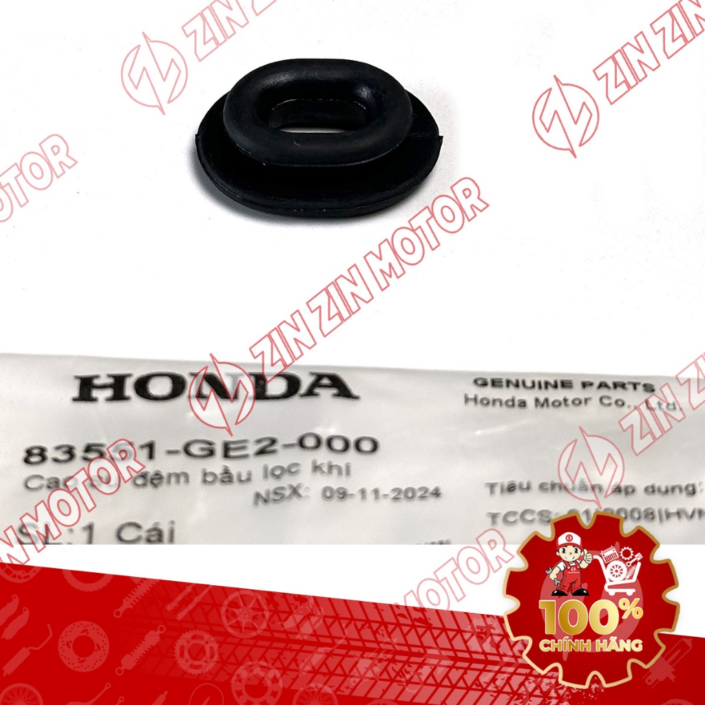 แผ่นยางสําหรับ Wave RSX 2019 2020 2021 2022 2023 ฝาครอบด้านข้างด้านหลังของแท้ 83551-GE2-000 - ZZM