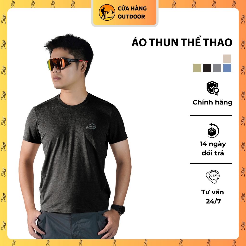 เสื้อยืดแขนสั้น Gothiar Active-10358
