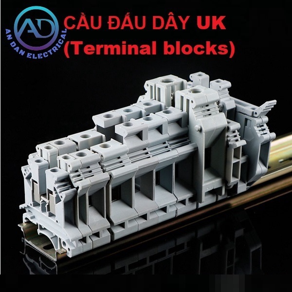 สะพานสายไฟ UK2.5B UK3N UK5N UK6N UK10N UK16N UK25N UK35N, FBI10-5 FBI10-6 UKK3 UKK5, E/UK หยุด E/UK