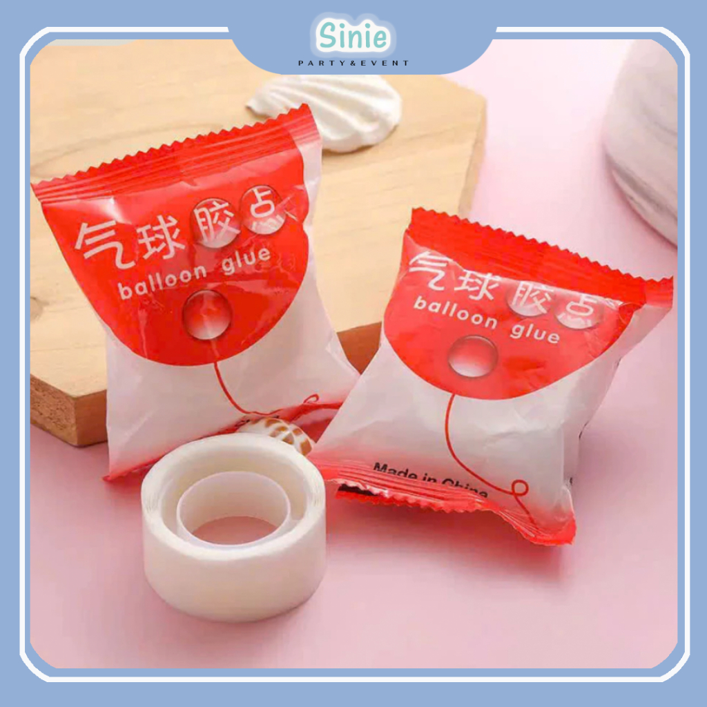 กาวติดลูกโป่งเฉพาะ - เทปกาวลูกโป่ง Sie Party
