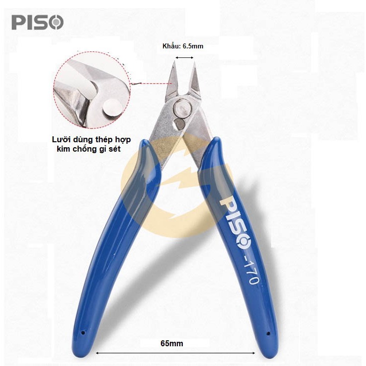 [DC7] Piso 170 คีมและคีมสแตนเลสคุณภาพสูงสําหรับตัดส่วนประกอบ