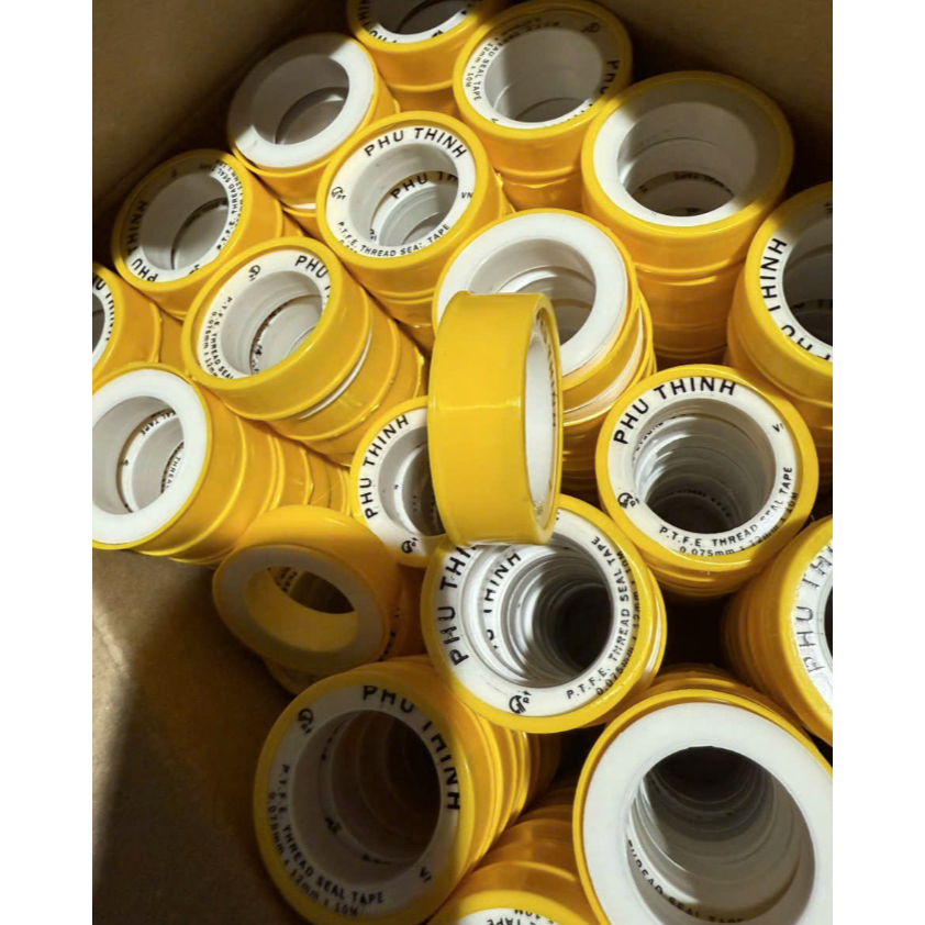 FuShens 10m PTFE Non-Rubber Melt Tape ผลิตภัณฑ์ภูบางของแท้