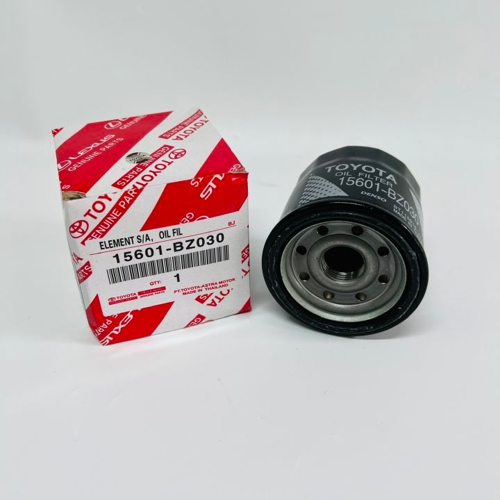 กรองน้ํามันเครื่อง Toyota Wigo Rush OEM รหัส 15601-BZ030 Made In Thailand