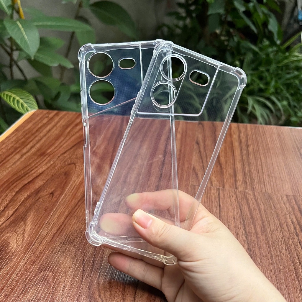 Tecno Pova 5 เคส Pova 5 Pro ซิลิโคนใส และกันกระแทก 4 มุม