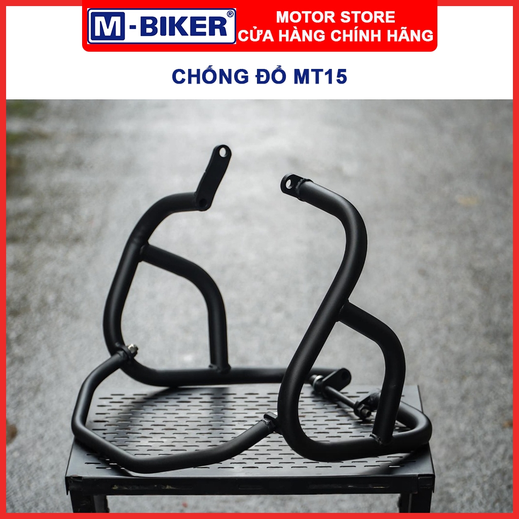 Anti-dumping MT15, กรอบป้องกันการจม MT15, ป้องกันท่อหลายจุดสําหรับ Yamaha MT15 - ของแท้ MBIKER