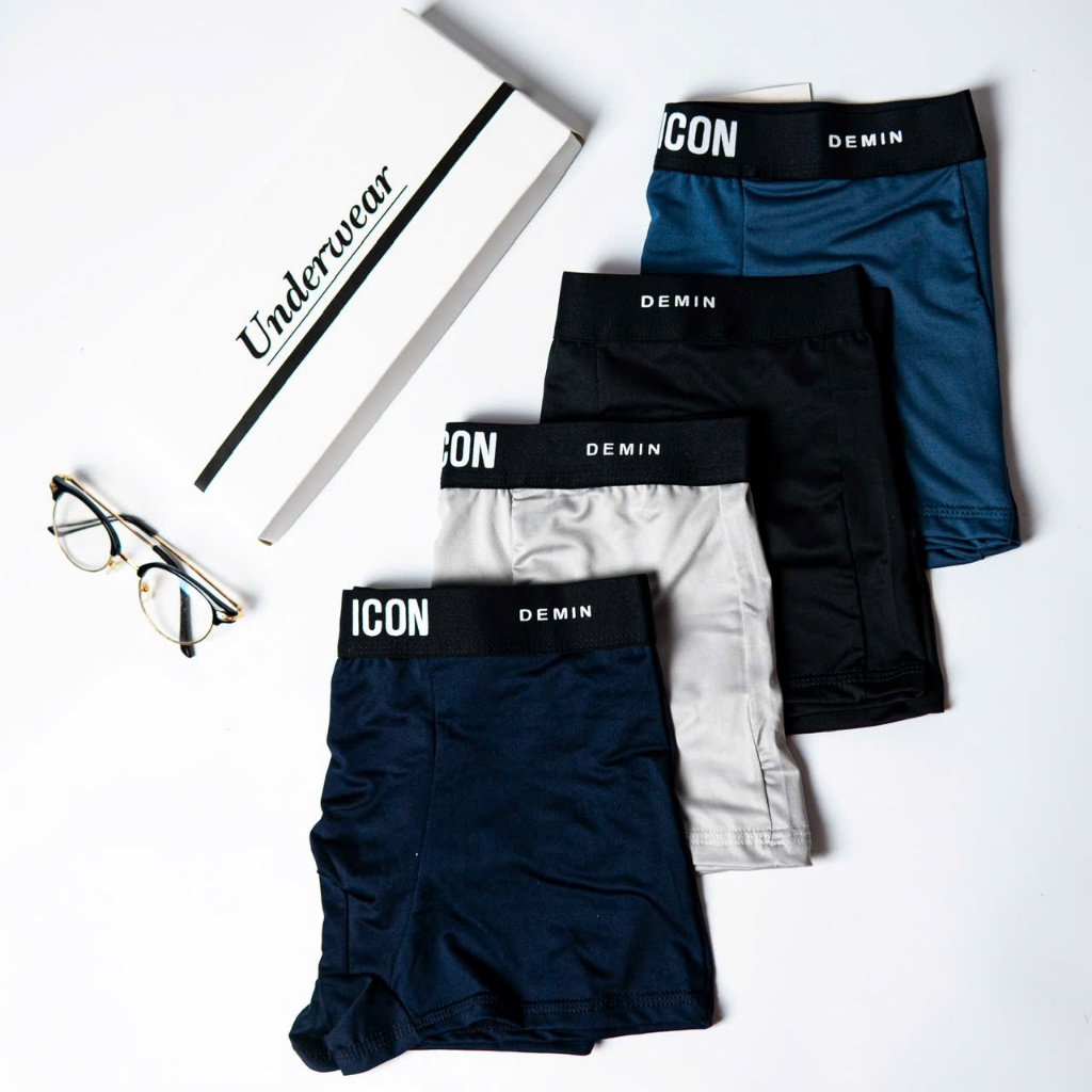 ICON MENS BOXER BOOTS, 4-WAY STRETCH, SOFT, SWEAT ABSORBENT