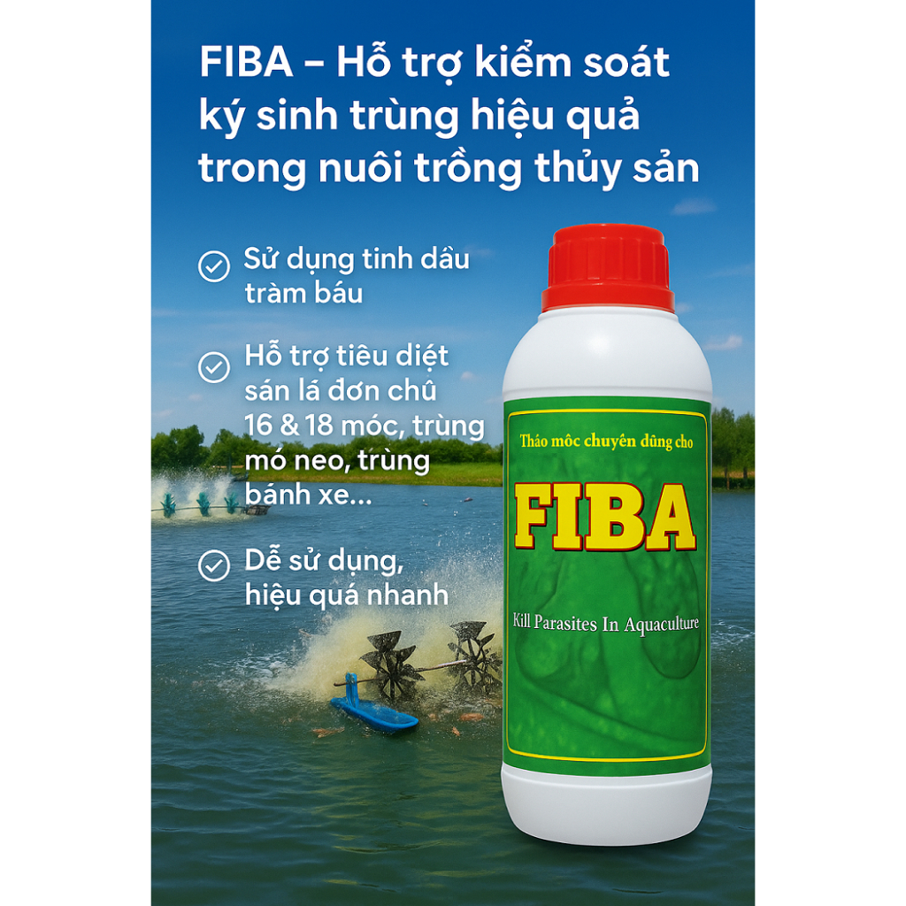 FIBA – ผลิตภัณฑ์สมุนไพรเฉพาะสําหรับอาหารทะเลในขวดพลาสติก 1 ลิตร