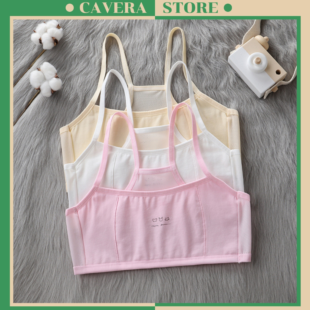 Combo 3 Bras สําหรับสาวหลังตาข่าย, Dynamic Soft 2 ชั้น Bra CAVERA A.108