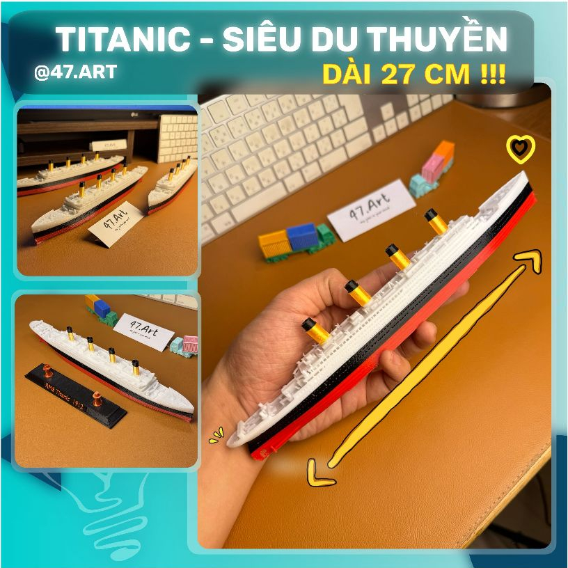 Titanic Cruise Model [GENUINE MV] romeo และ julit ของขวัญเรือ RMS Olympic/Titanic