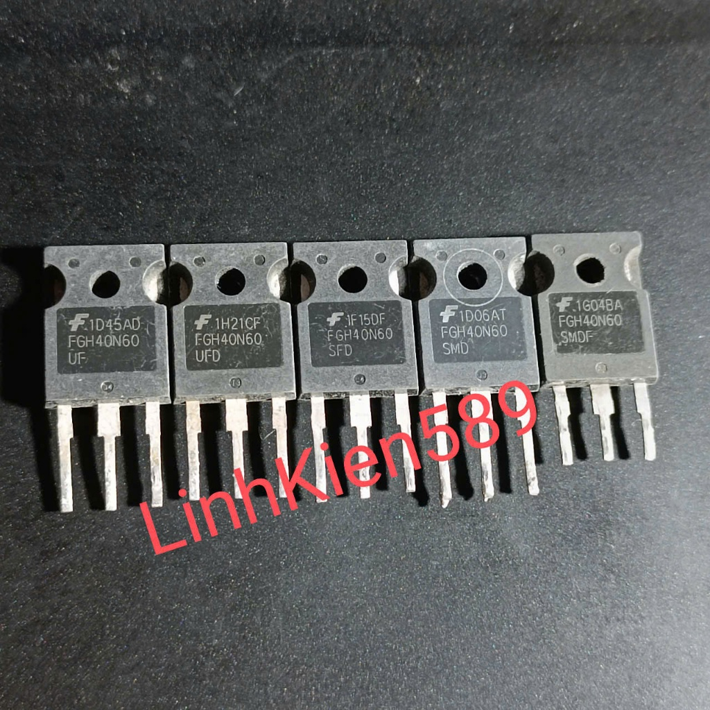 IGBT FGH40N60UF FGH40N60SFD FGH40N60SMD FGH40N60UFD FGH40N60SMDF FGH40N60 40N60 40A 600V ถอดแยกชิ้นส