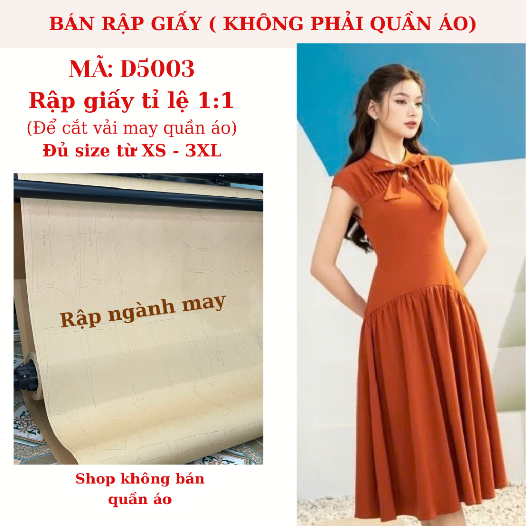 DRESSES CODE D5003 (ไม่มีตัด)