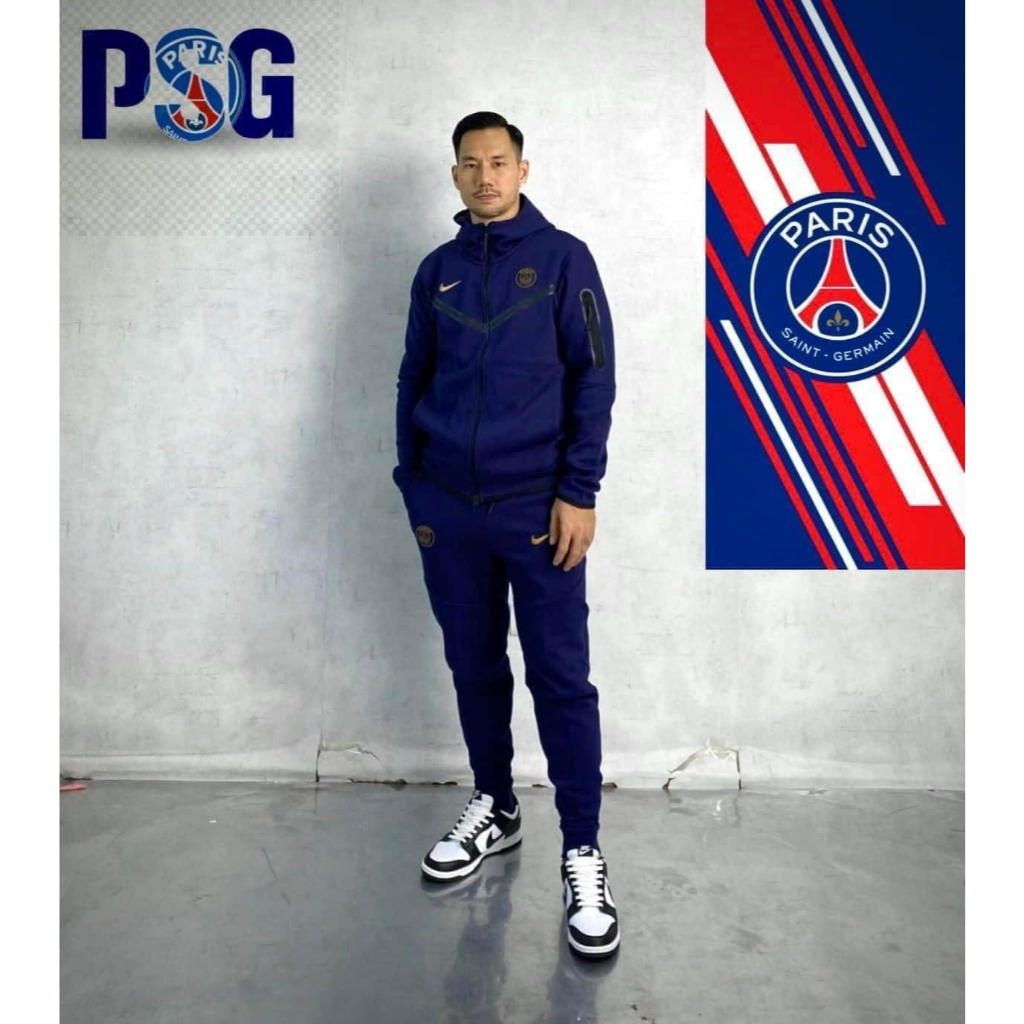 NJ - Tech ขนแกะ สีกรมท่า PSG V1