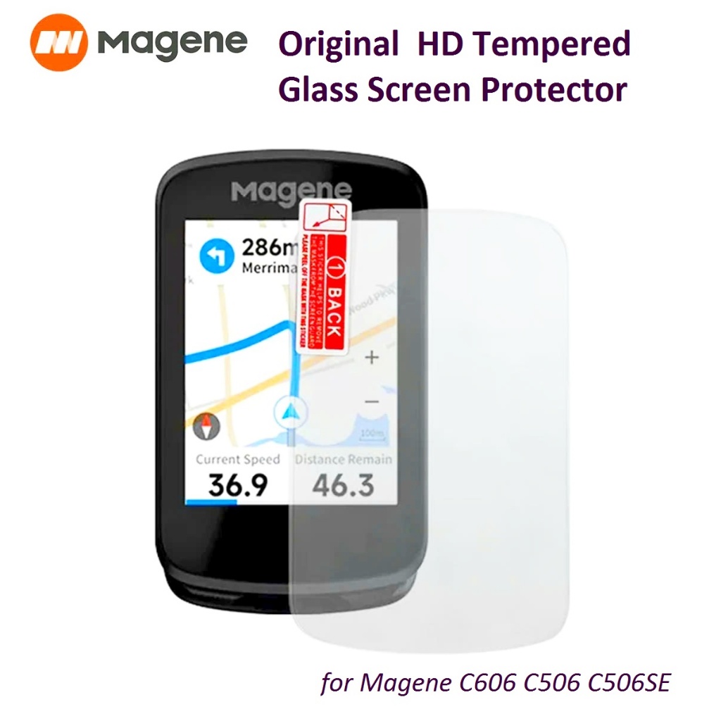 Magene HD Glass Protector เฉพาะฟิล์มนิรภัยสําหรับ Magene C606 C506 C506SE CC600 จักรยานนาฬิกา