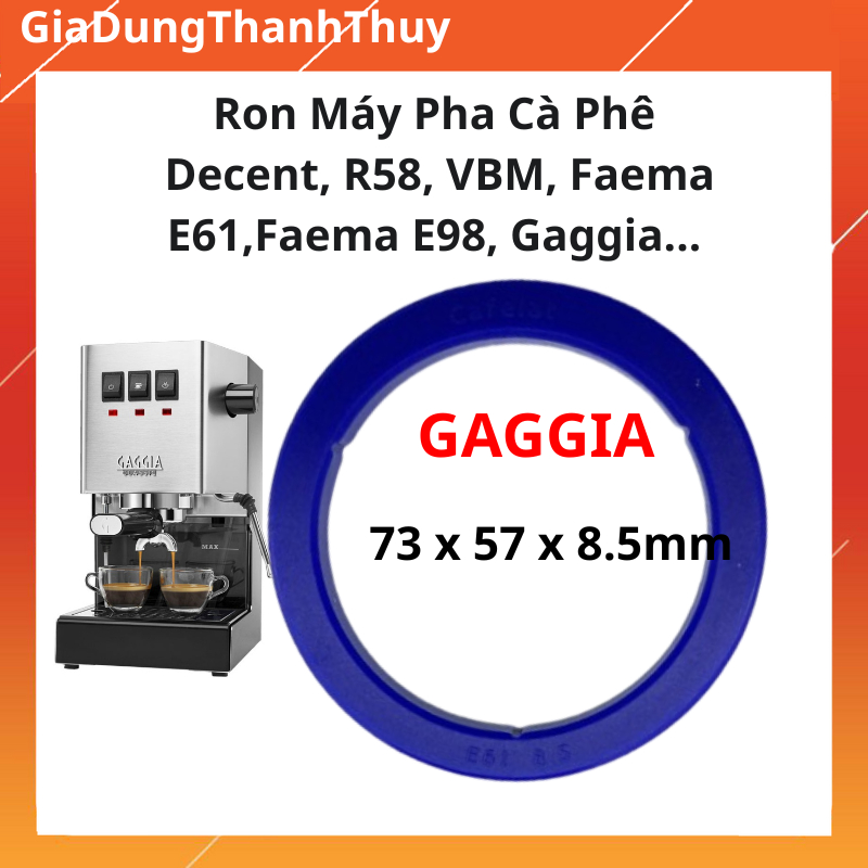 ปะเก็นเครื่องชงกาแฟ Gaggia - Lamvita, Gaggia เปลี่ยนเครื่องชงกาแฟ Ron