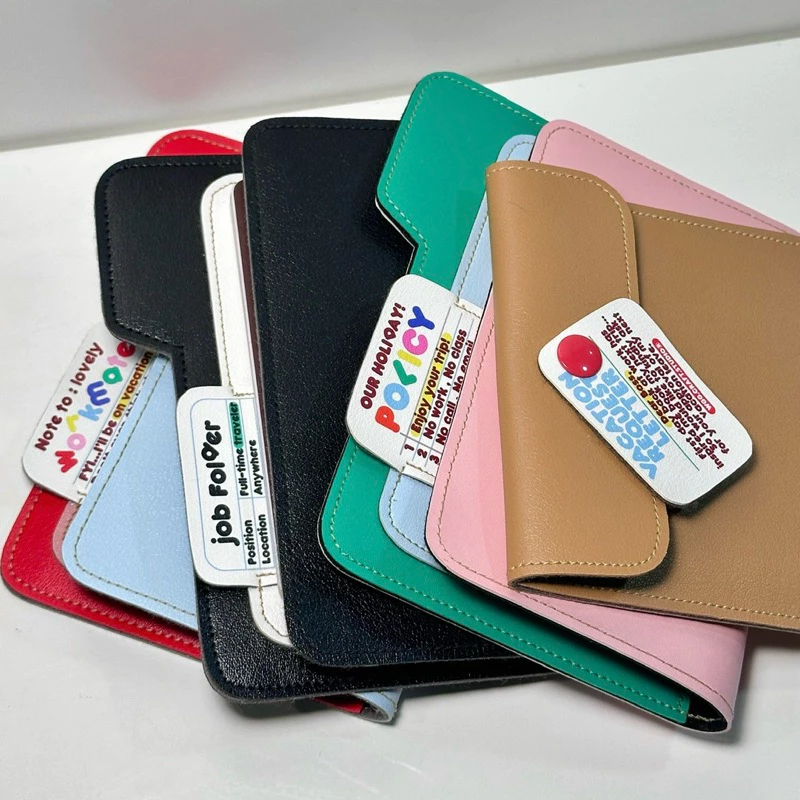 Wgg.craft.studio Passport Case Passport Holder กระเป๋าสตางค์หนังสือเดินทางแฮนด์เมดที่สวยงามและละเอีย